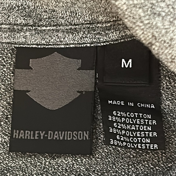 Harley Davidson Asymmetric Cowl Neck Belted Long Cardigan Shacket, size Medium - Picture 8 of 16